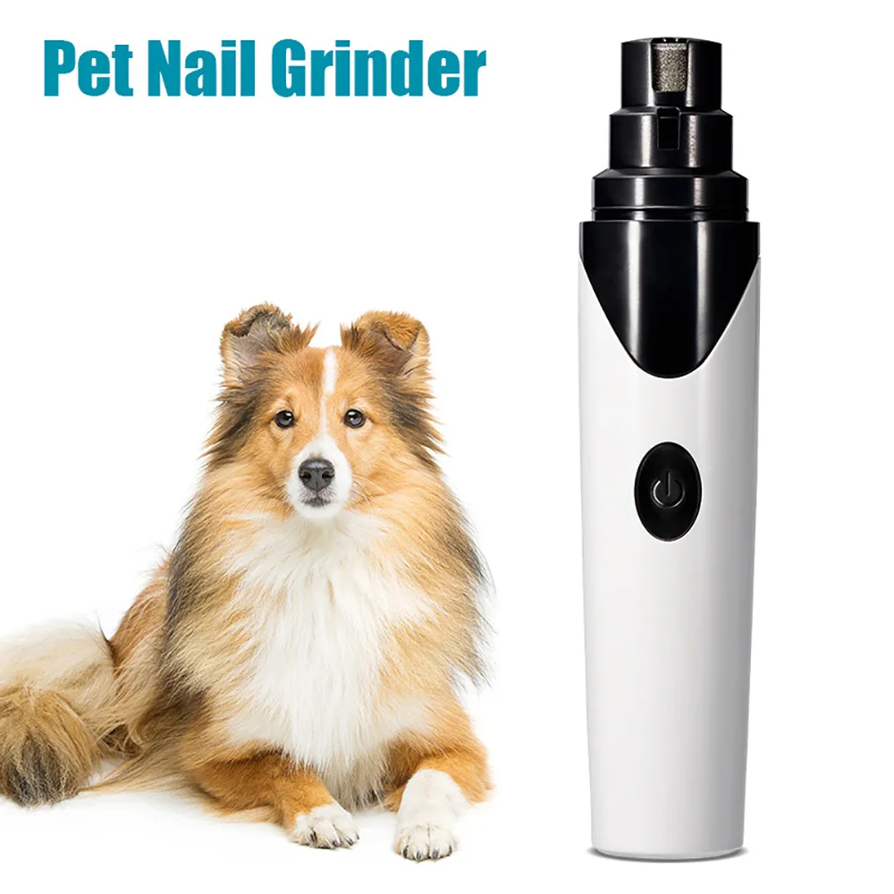 Electric Pet Nail Grinder Dog Cat Rechargeable Paws Grinding Machine Usb Charging Auto Cat Dog