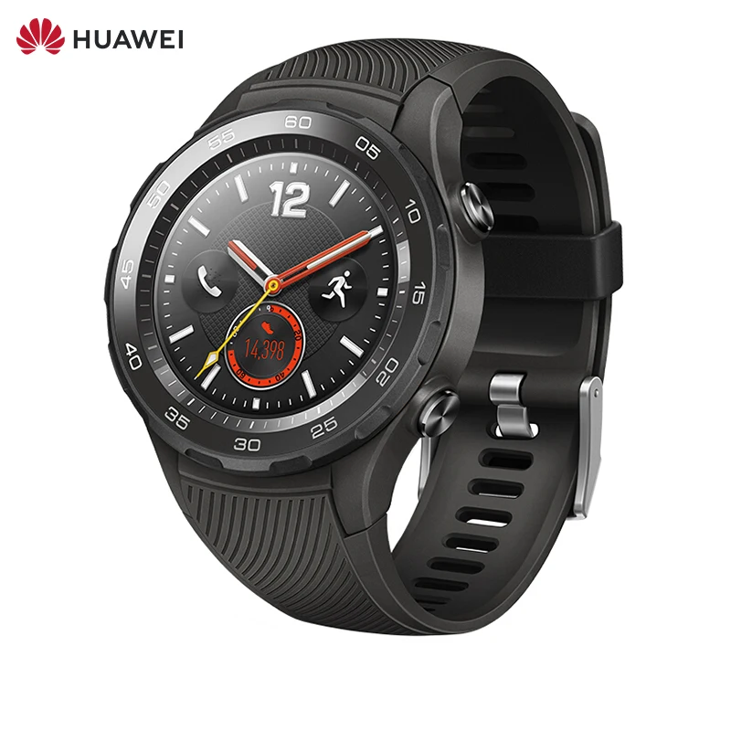 

Huawei Watch 2 Smart sports watch Supports LTE 4G Phone Call For Android iOS with IP68 waterproof Heart Rate Tracker NFC GPS