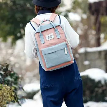 

Harajuku Backpack Waterproof Canvas Large Capacity Students Backpack Campus 2020 Fashion School Bags for Teenage Girls