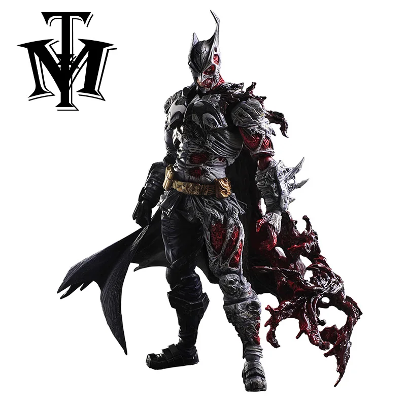 

Anime Movie DC Comics Play Arts Batman Rogues Gallery Two-Face Action Figure Playarts Kai figurine Toy Collectible Model cartoon