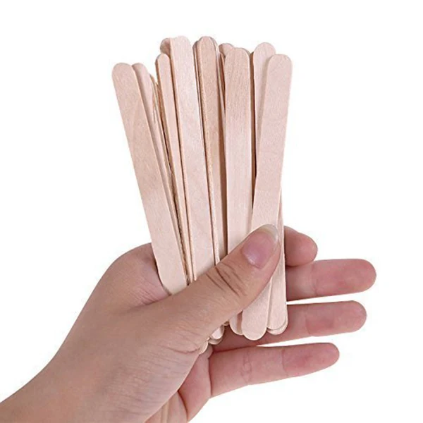300pcs ice cream stick wooden popsicle stick natu