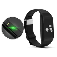 Сердечного ритма Носимых устройств Bluetooth Smart Браслет с fitnessactivitytracker Шагомер здоровый браслет Pulsera inteligente