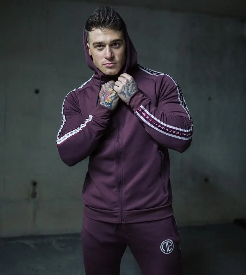2018 Men's Brand Tracksuits Set Hoodies Jacket+Pants Sporting Suit Plus Size M-3XL Fitness Clothing in Men's Sets 2018 Men's Brand Tracksuits Set Hoodies Jacket+Pants Sporting Suit Plus Size M-3XL Fitness Clothing in Men's Sets