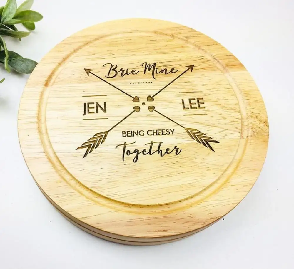 

Personalized Cutting Board, Romantic Wedding Gift, Custom Cheese Board, Anniversary Gift, Birthday Gift