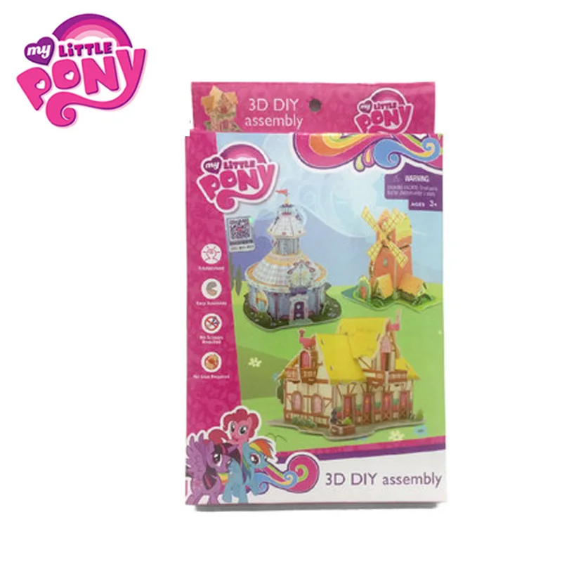 

Hasbro My Little Pony Assembly Toy Friendship Is Magic Movie&TV Model Building Toy Collection Model For children Gifts