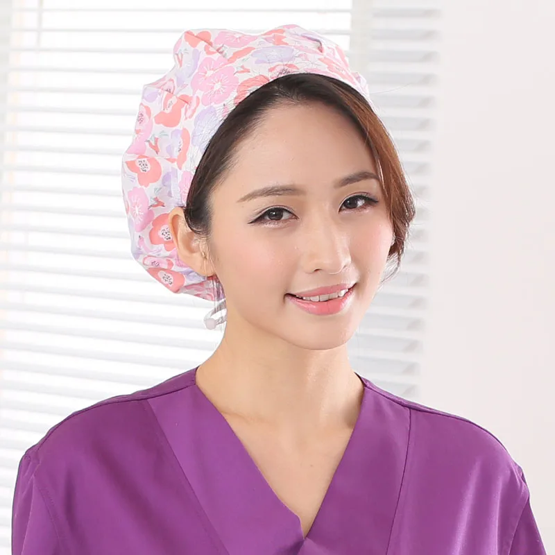 Hot Lab Doctor Nurse Scrub Medical Caps 100 cotton adjustable new