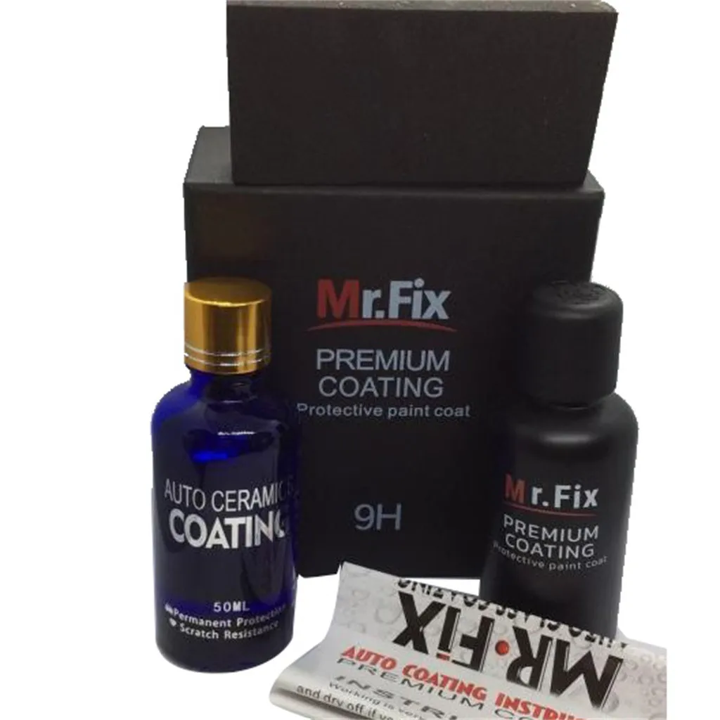 Жидкое покрытие для автомобиля Mr fix9H практичный уход за масляной пленкой очистка