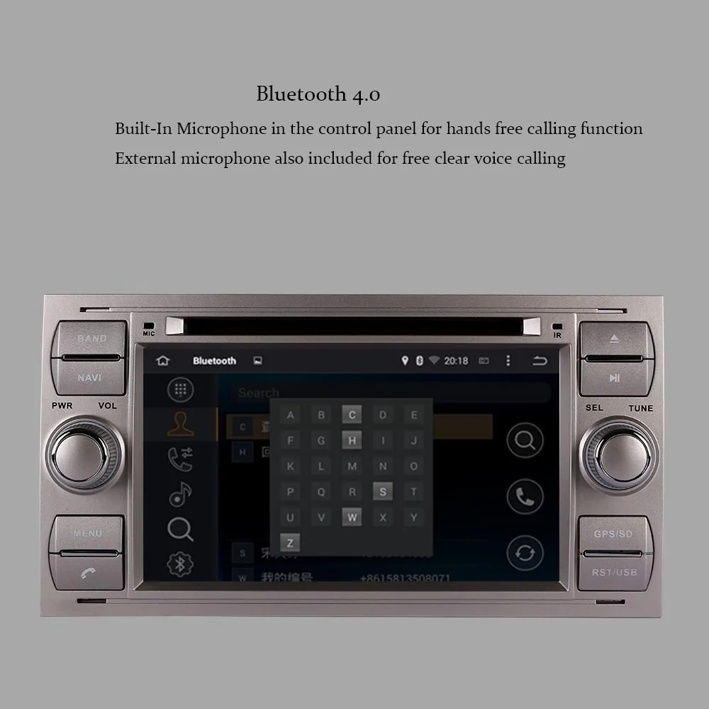 Discount Android 9.0 Octa Core 4GB RAM Car GPS Navigation For Ford Focus/Mondeo/S-max/Connect 2005-2007 Silver Car Radio Stereo Wifi OBD+ 3 Discount Android 9.0 Octa Core 4GB RAM Car GPS Navigation For Ford Focus/Mondeo/S-max/Connect 2005-2007 Silver Car Radio Stereo Wifi OBD+ 3