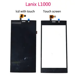 100% тестирование LANIX илиона L1000 ЖК Дисплей + Сенсорный экран планшета Ассамблеи Запчасти Замена