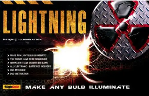 

Free shipping! Lightning by Magic Smith - Magic Trick,Stage Magic,Mentalism,Street,Close Up,Magic Accessories,Illusions