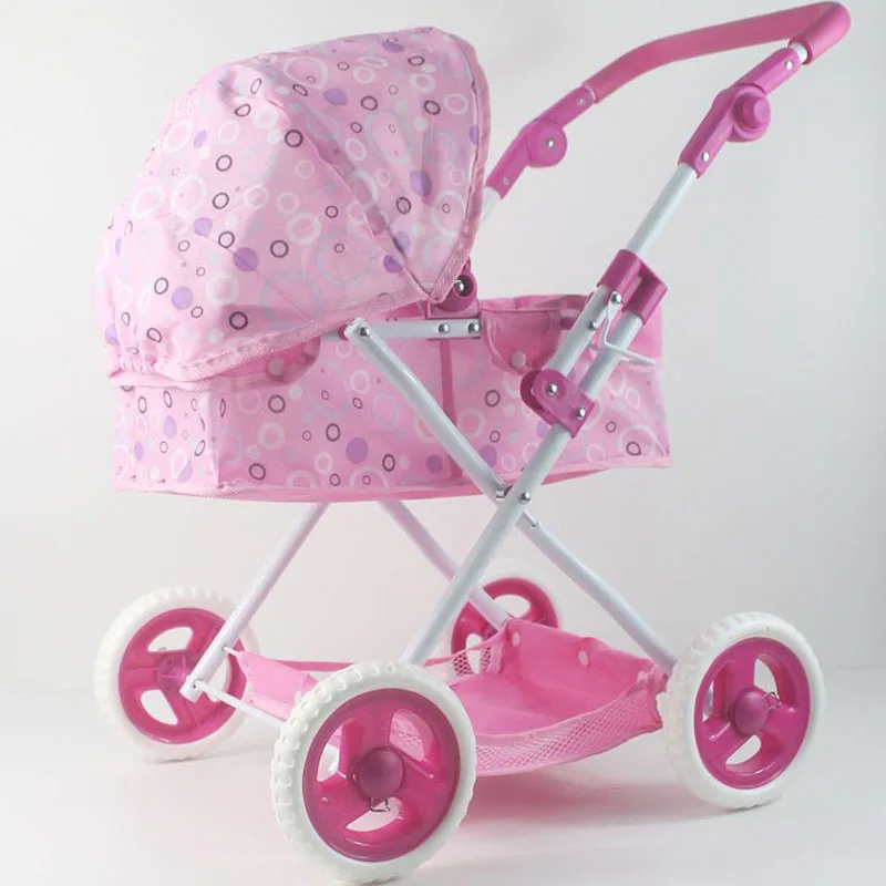 simulation Pram Pushchair baby toy Large Simulation Play Toy Girl Kids