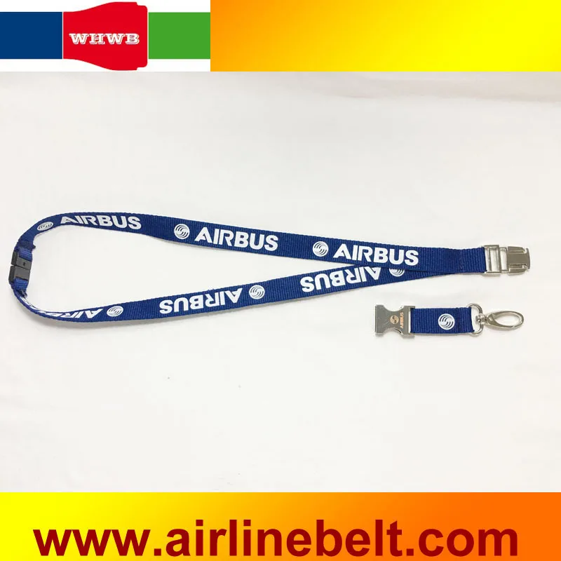 Airbus Lanyards для пилота летной команды держатель карт Талрепы хлопковая строчка с