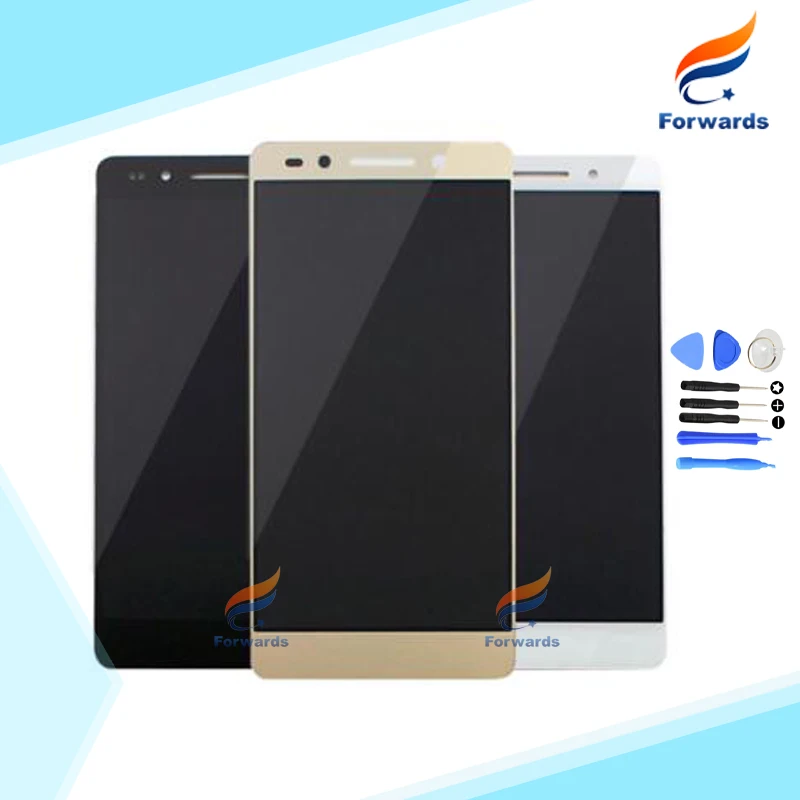

100% Brand new Screen for Huawei Honor 7 Lcd Display with Touch Digitizer + Tool Assembly Black&White&Gold 1 piece free shipping
