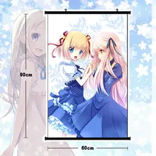 Anime Rewrite Poster Wall Scroll Mural Home Decor Christmas Girl Gift 80x60cm
