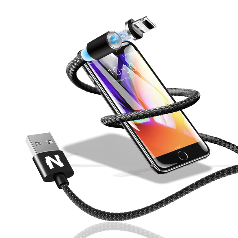 Магнитный 8pin Micro USB Type C Кабель адаптер NOHON быстрая зарядка для iOS iPhone XR XS Max X Xiaomi Android