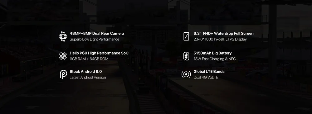 Excellent UMIDIGI F1 Play 48MP Camera 6GB 64GB Android 9.0 Cell Phone 6.3" FHD+ Helio P60 Fast Charge Dual 4G Fingerprint Unlock Mobile 2 Excellent UMIDIGI F1 Play 48MP Camera 6GB 64GB Android 9.0 Cell Phone 6.3" FHD+ Helio P60 Fast Charge Dual 4G Fingerprint Unlock Mobile 2