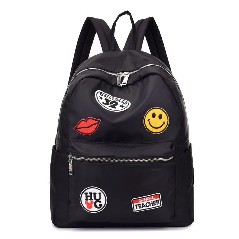 Леди нейлон Рюкзаки для подростка Обувь девочек Daypacks Для женщин модные рюкзаки