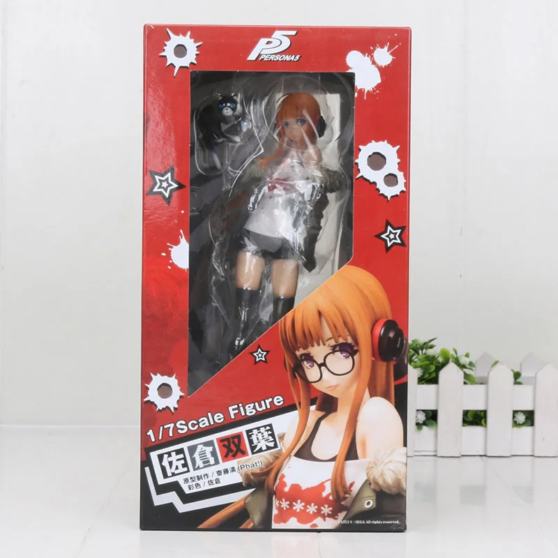 Futaba Sakura P5 Persona 5 Figma 363 Panther Anne Takamaki Kaito Ver. Shujinkou и Моргана фигурка героя ПВХ Коллекция игрушек - Цвет: 11434 in box