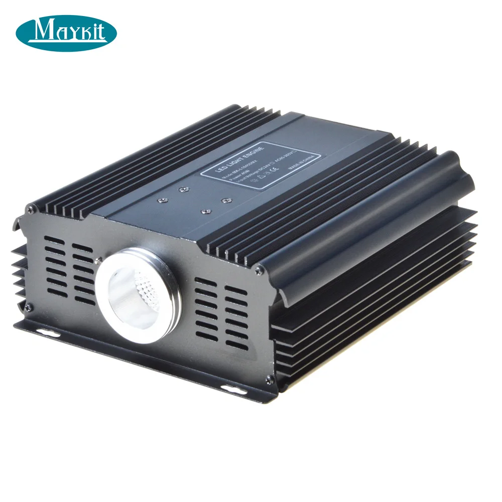  Maykit 45W 60W 75W WiFi Control smartphone APP RGB RGBW LED Fiber Optic Light Engine projector gene