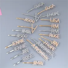 KPOP BOYS JUNGKOOK V JIMIN SUGA RM J-HOPE JIN черно-розовая шпилька для волос вокруг шпилька для волос с жемчужиной головной убор Новинка