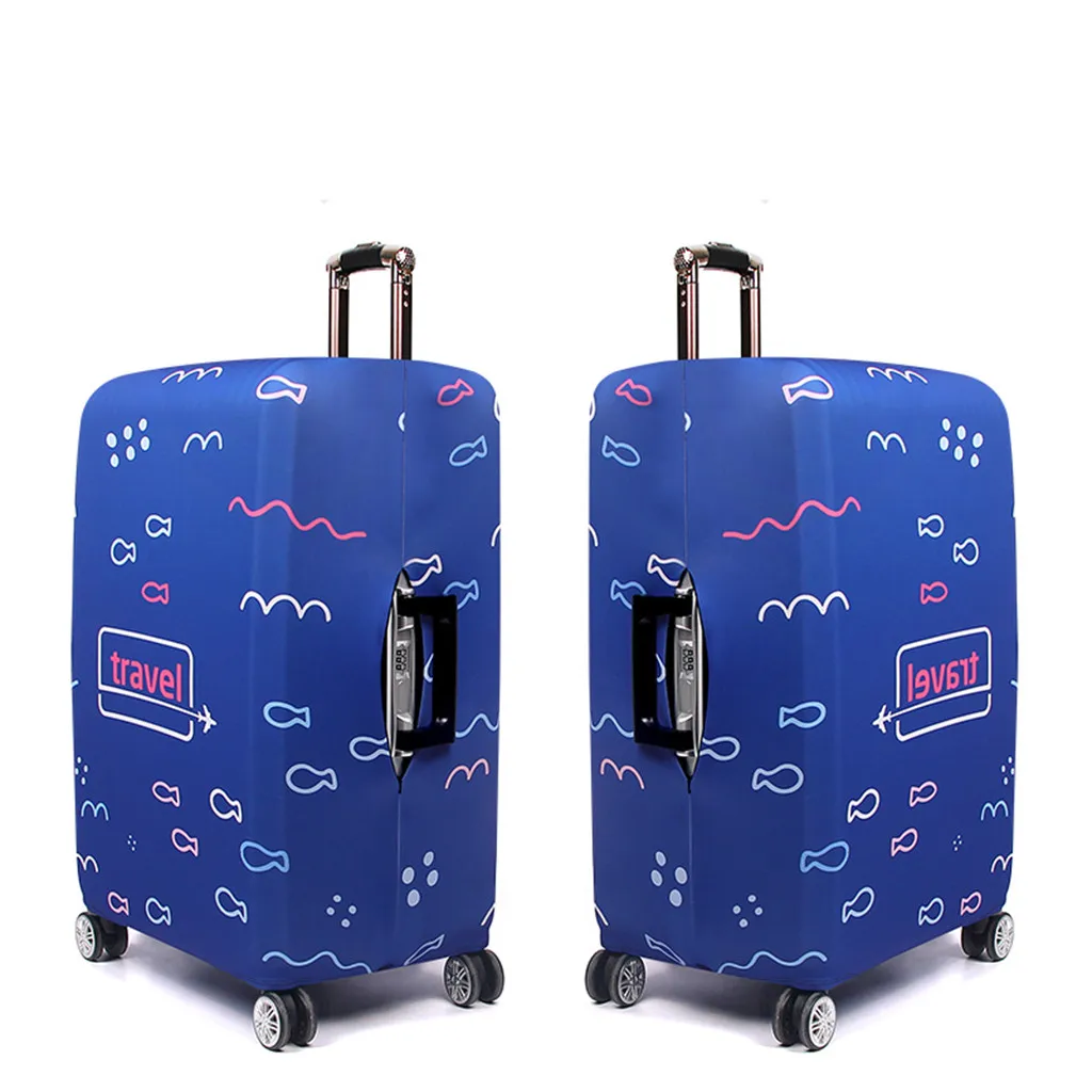 Чемодан на колесах толстый Универсальный чемодан на колесах защитный чехол для багажника чехол для 18 ''-32'' чемодан, дорожная сумка