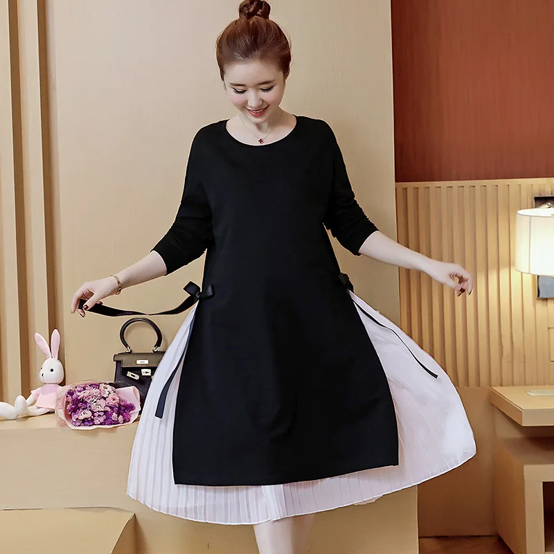 Dresses For Pregnant Maternity Dresses Clothes For Pregnant Women Pregnancy Clothing Stretch Cotton Pregnant Dress 2pcs Y713 Dresses For Pregnant Maternity Dresses Clothes For Pregnant Women Pregnancy Clothing Stretch Cotton Pregnant Dress 2pcs Y713