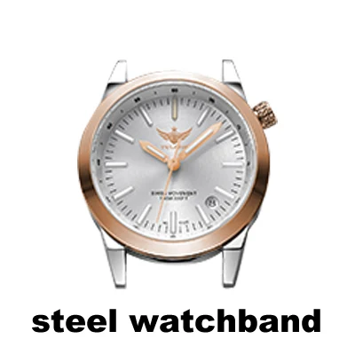 Новое поступление стальной ремешок YELANG V1010 обновленная версия T100 Тритий Светящиеся водонепроницаемые женские модные деловые кварцевые наручные часы - Цвет: Бронза