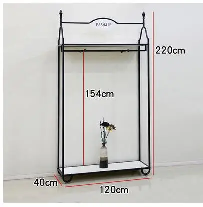 Витрина для магазина модной одежды женский магазин одежды подвесные полки для одежды от пола до потолка настенный комбинированный дисплей