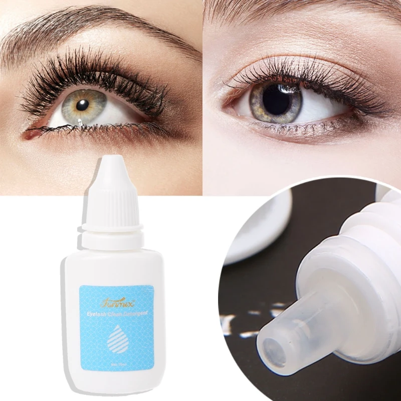 

Tool kit 10ml Professional False Eyelash Primer Cleanser Lash Extensions Essential Clean Liquid Eye Lashes For Planting Eyelash