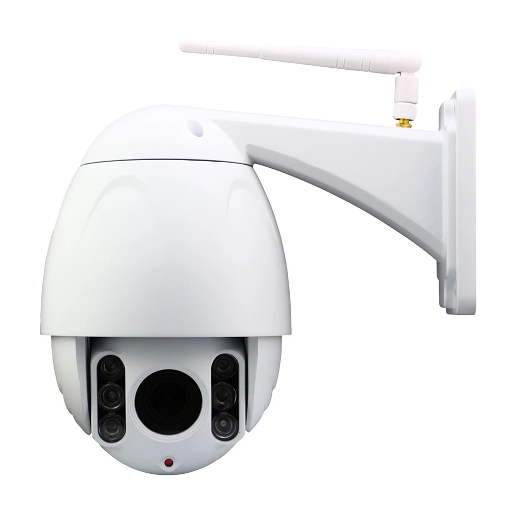

Outdoor 1080P FHD Waterproof Wireless IP Camera Surveillance Security Camera PTZ 5x Zoom P2P Build in 16G TF Card WANSCAM HW0045