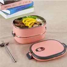 Японский стиль 304 из нержавеющей стали Bento Box для школьников детей взрослых ручной переносной пищевой контейнер китайская обедненная посуда наборы