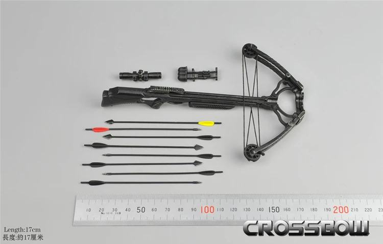 ZY15 24 1/6 весы фигурка солдата сцены аксессуары Охотный арбалет с употреблением