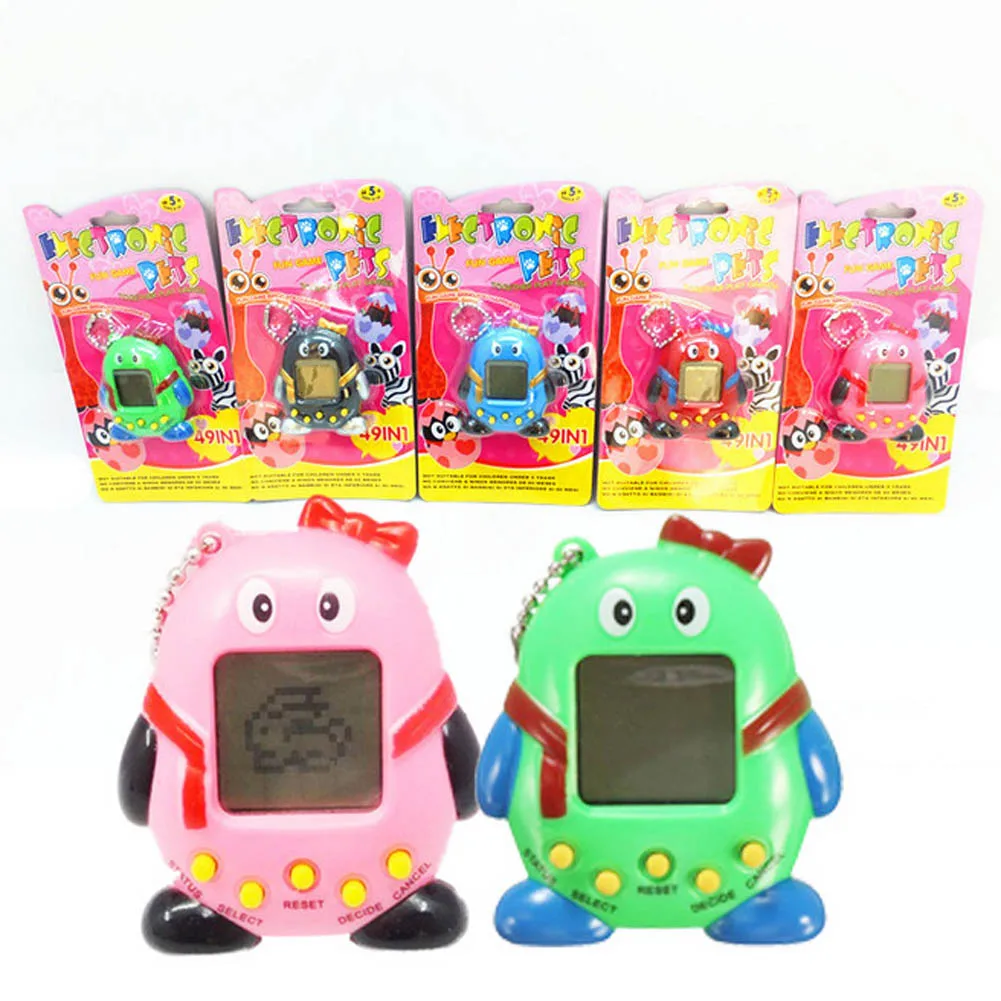 

1pc Electronic Pet Game Machine Tamagochi Pet In Learning Education Toys For Children
