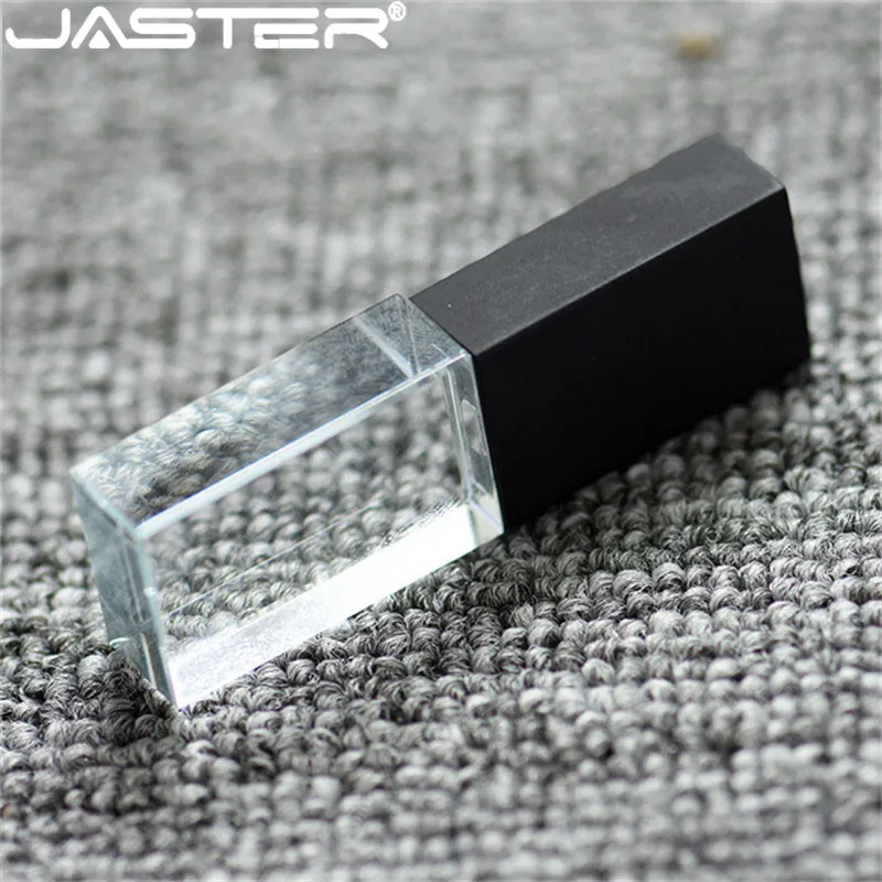 Кристалл usb палочки 3D печать пользовательский логотип 4 ГБ 8 16GGB флэш накопитель 32