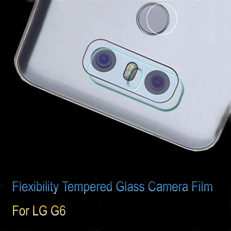 

2pcs HD Flexibility Tempered Glass Back Camera Lens Screen Protector Film for LG G6/V20/V10/V30 Camera Protective Film for LG G7