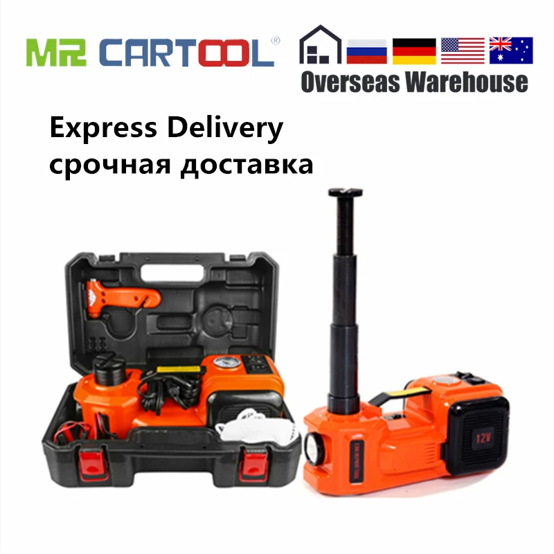 Car Electric Hydraulic Jack Floor Lift Scissor Jacks Repair Tool 12V DC