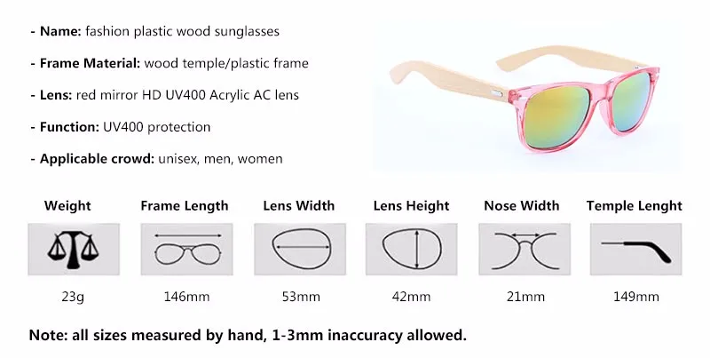 size informaiton -  01