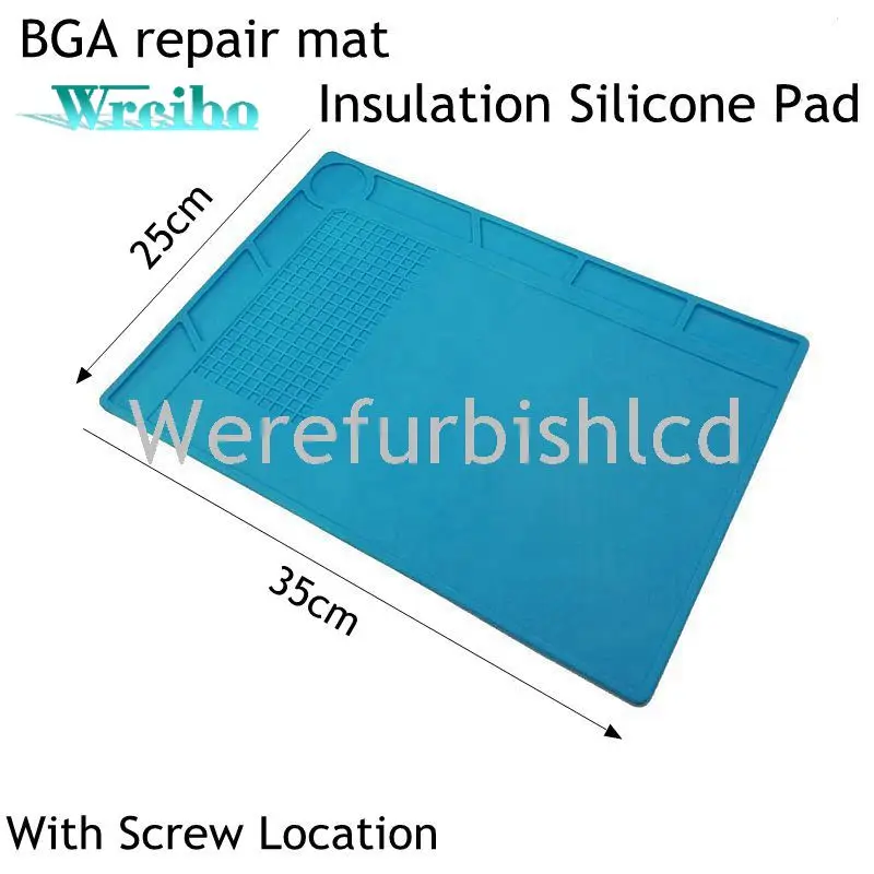 bilder für Wrcibo Wärmedämmung Silikonkissen BGA Löten Reparatur Station Instandhaltung Plattform mit Schraube Position matte schreibtisch kissen bilder für Wrcibo Wärmedämmung Silikonkissen BGA Löten Reparatur Station Instandhaltung Plattform mit Schraube Position matte schreibtisch kissen