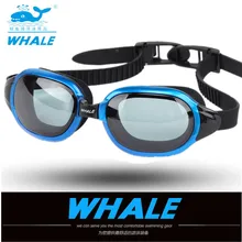 WHALE, Новое поступление, очки для воды, профессиональные очки для плавания, очки для взрослых, водонепроницаемые, для плавания, УФ, анти-туман, регулируемые очки для бассейна