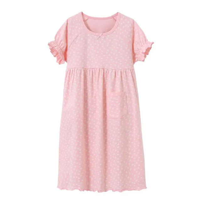 3 15T Cotton Girls Nightgowns Princess Baby Girl Night Dress Kids