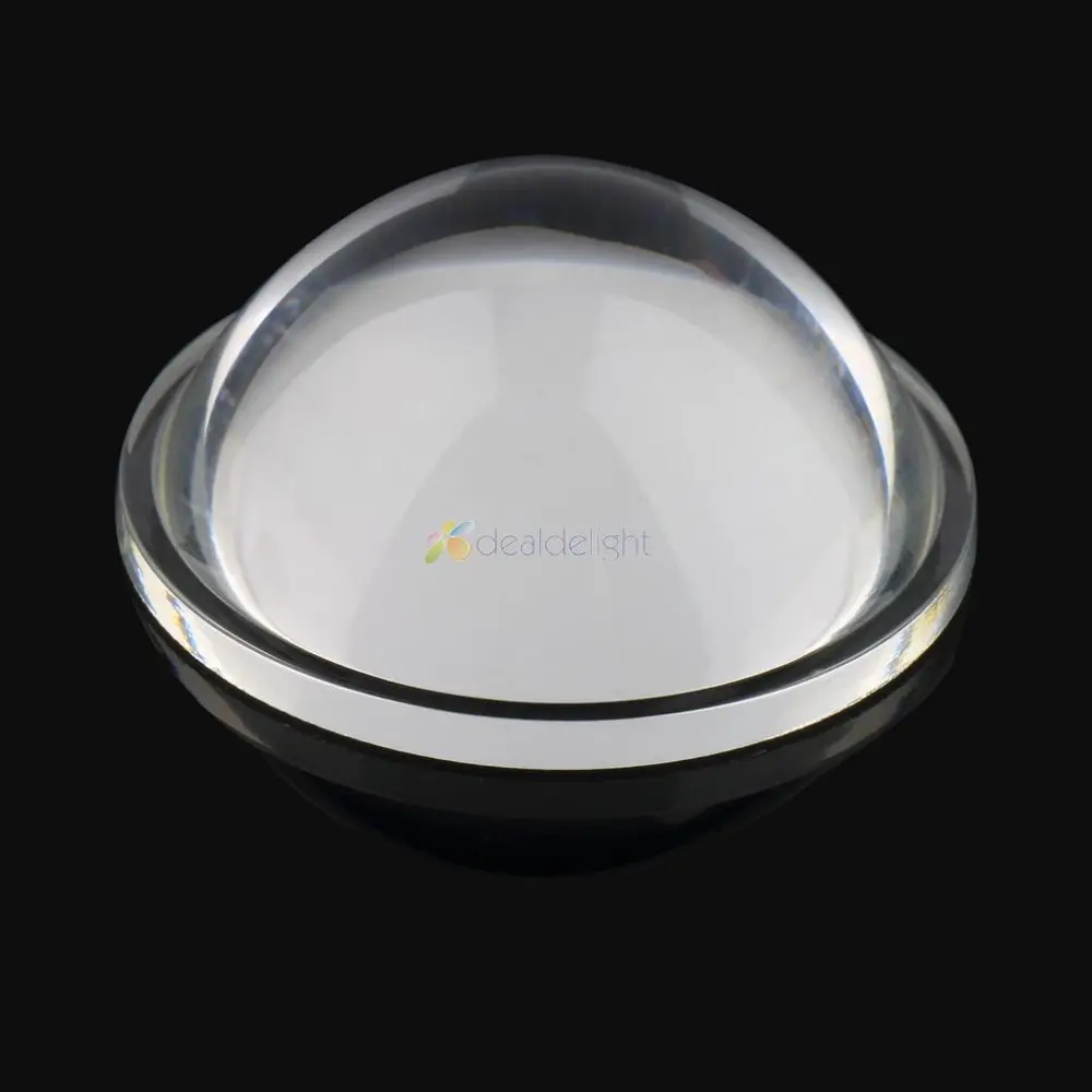 

5pcs 44mm Transparent High Power LED Lens Reflector Collimator 5-90 Degree for DIY 10w-100w LED Light Height 19 mm