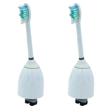 

2PCS Electric Toothbrush Heads For Philips Sonicare Replacement Brush Head E-Series Essence Elite Advance HX7022 HX7001