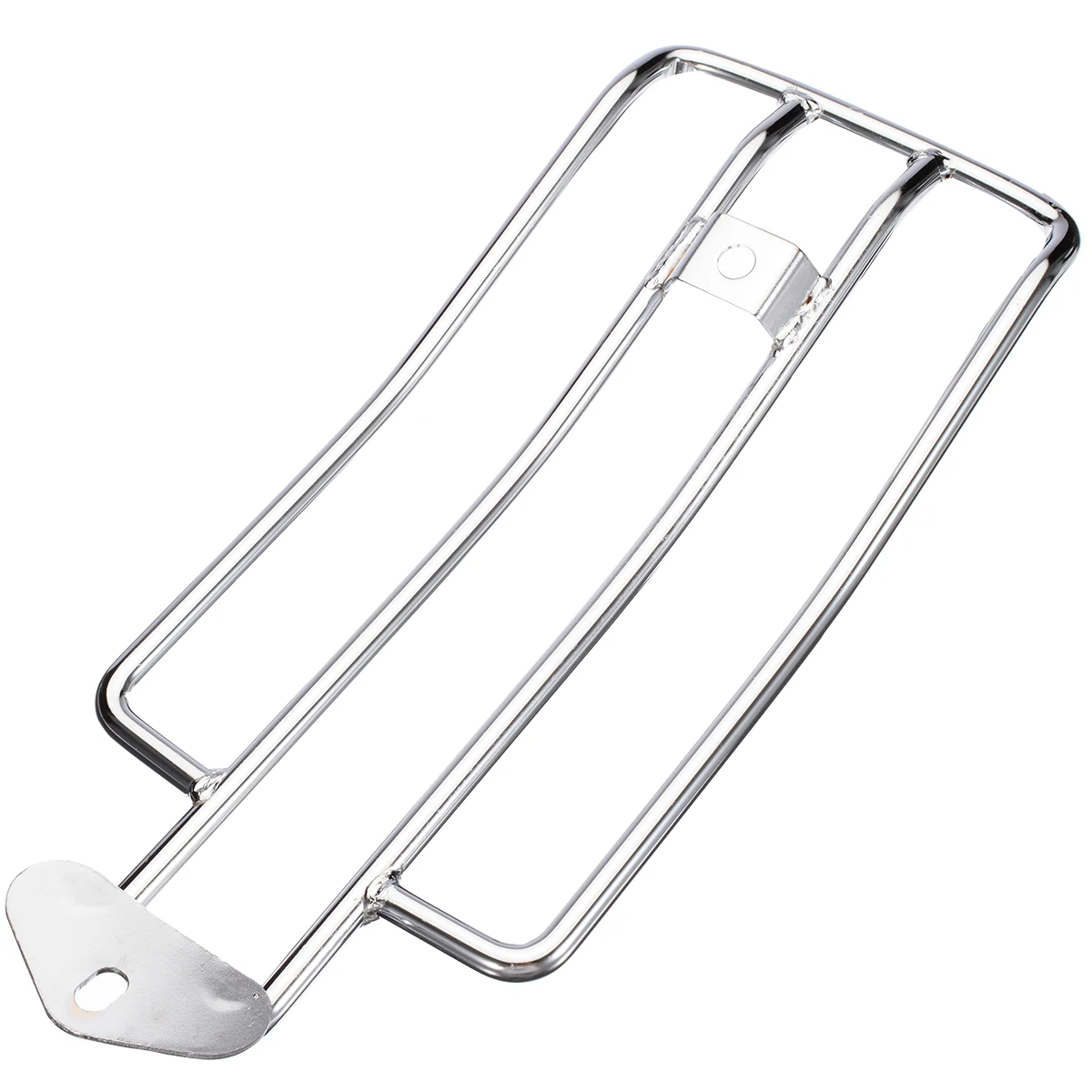 1PC Universal Motorcycle Chrome Solo Seat Fender Luggage Rack Rear Support Carrier Fit For Honda For Yamaha For Suzuki