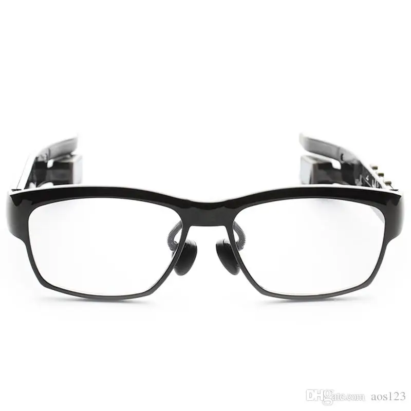 AOS Wireless Bluetooth Bone Conduction Glasses, Speaker+Microphone