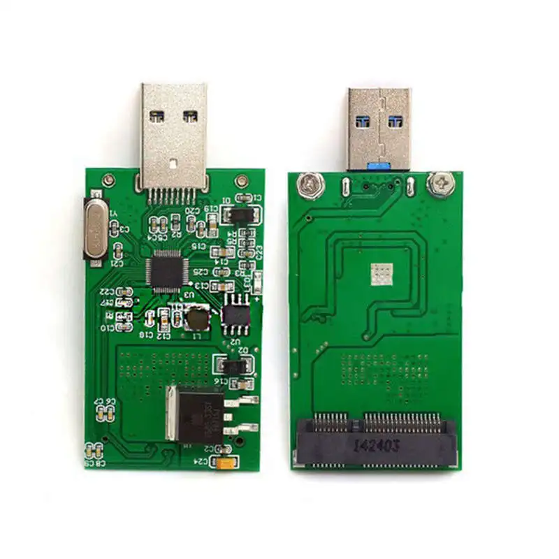 Msata Ssd к Usb 3 0 конвертер адаптер Asm1153E Чип поддержка Uasp Sata 6G скорость|Платы