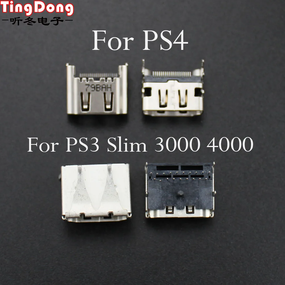 Сменный разъем интерфейса TingDong для Playstation 3 PS3 Slim 3001 HDMI 4 PS4 HDMI|Запасные части| |