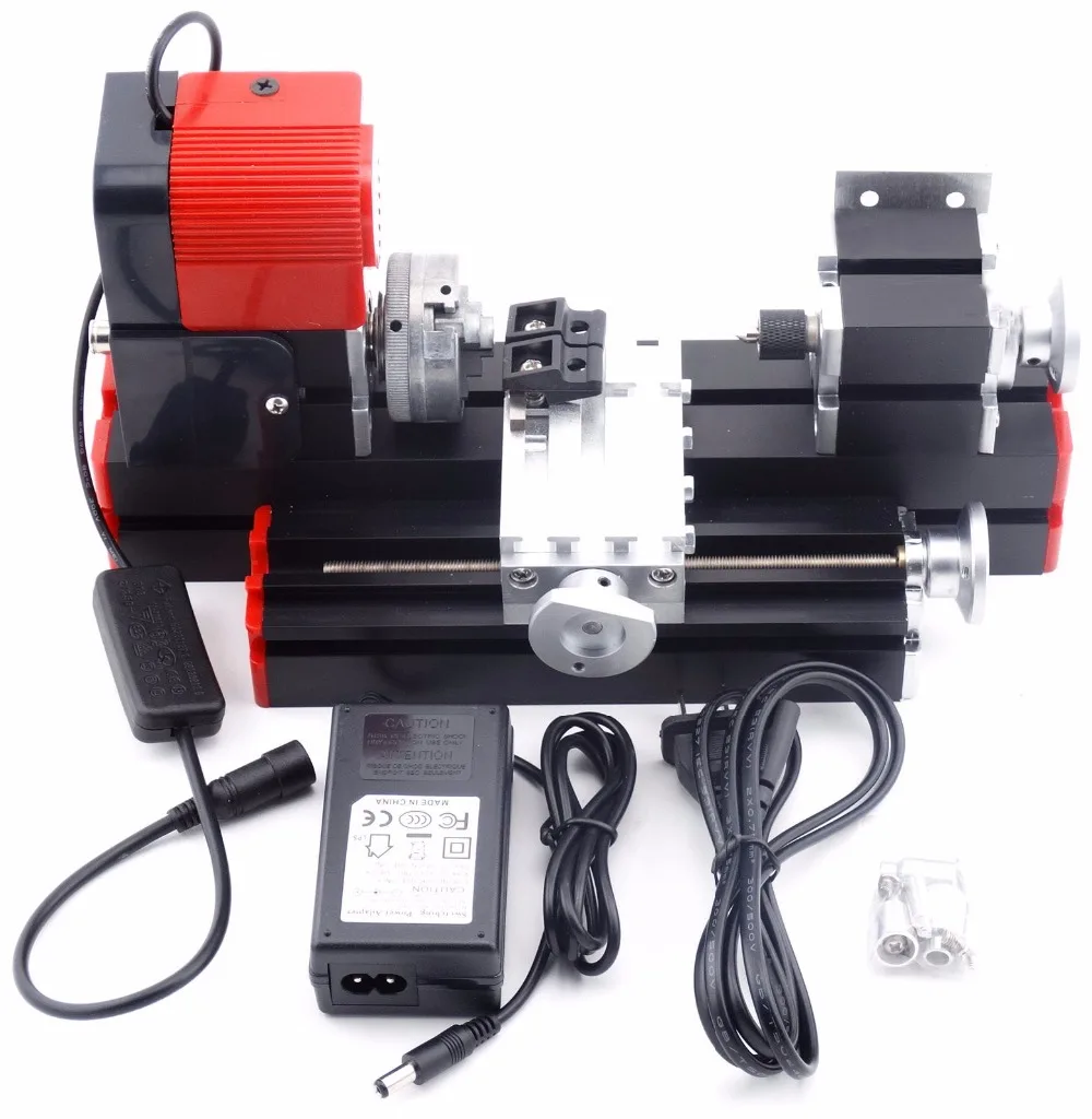 

Metal Mini Motorized Lathe Machinery Woodworking DIY Power Tooling Modelmaking