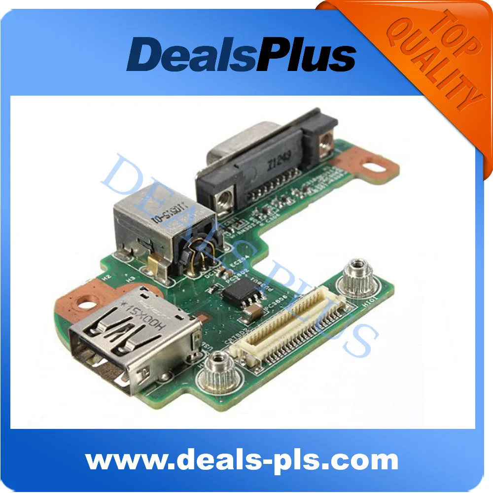 

Original DC POWER JACK PORT VGA USB 2.0 IO BOARD FOR DELL INSPIRON N5110 48.4IF05.011 DQ15DN15 CRT BOARD