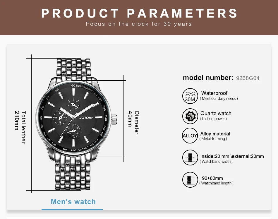 SINOBI Роскошные Брендовые Часы для мужчин и женщин часы из нержавеющей стали Кварцевые часы Женева Пара часы подарок для мужчин s Дамы Relogio