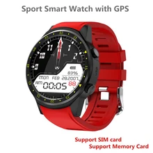 Sports Fitness Smart Watch F1 Message Reminder, Heart Rate Blood Pressure Sleep Detector, GPS, Camera, SIM Card Electronic Watch